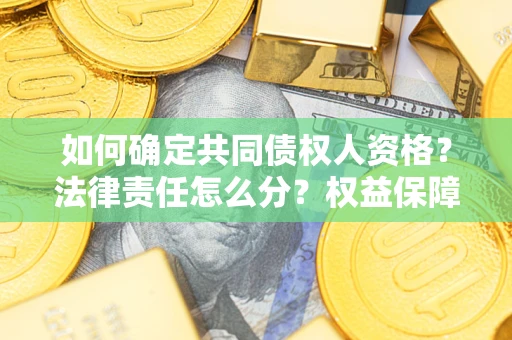 济南如何确定共同债权人资格？法律责任怎么分？权益保障技巧揭秘！