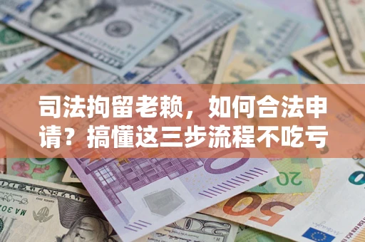 济南司法拘留老赖，如何合法申请？搞懂这三步流程不吃亏！