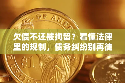 济南欠债不还被拘留？看懂法律里的规制，债务纠纷别再徒劳奔波