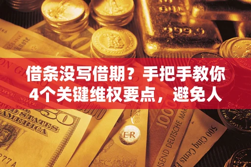 济南借条没写借期？手把手教你4个关键维权要点，避免人财两空