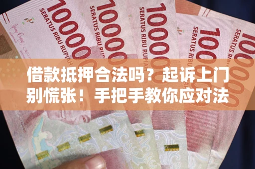 济南借款抵押合法吗？起诉上门别慌张！手把手教你应对法律程序