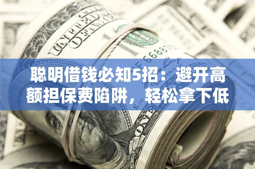 济南聪明借钱必知5招：避开高额担保费陷阱，轻松拿下低息贷款